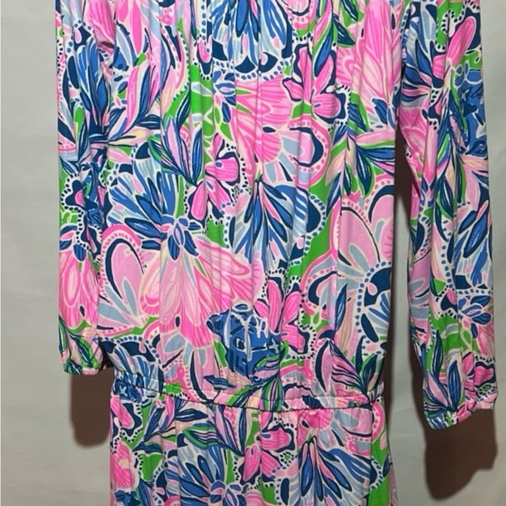 Lilly Pulitzer Dress With Built In Shorts Sz M